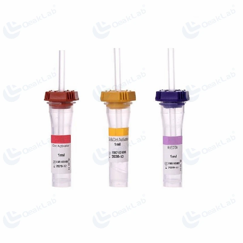 Made in China High Quality Low Cost QeakLab Capillary Blood Collection Tubes