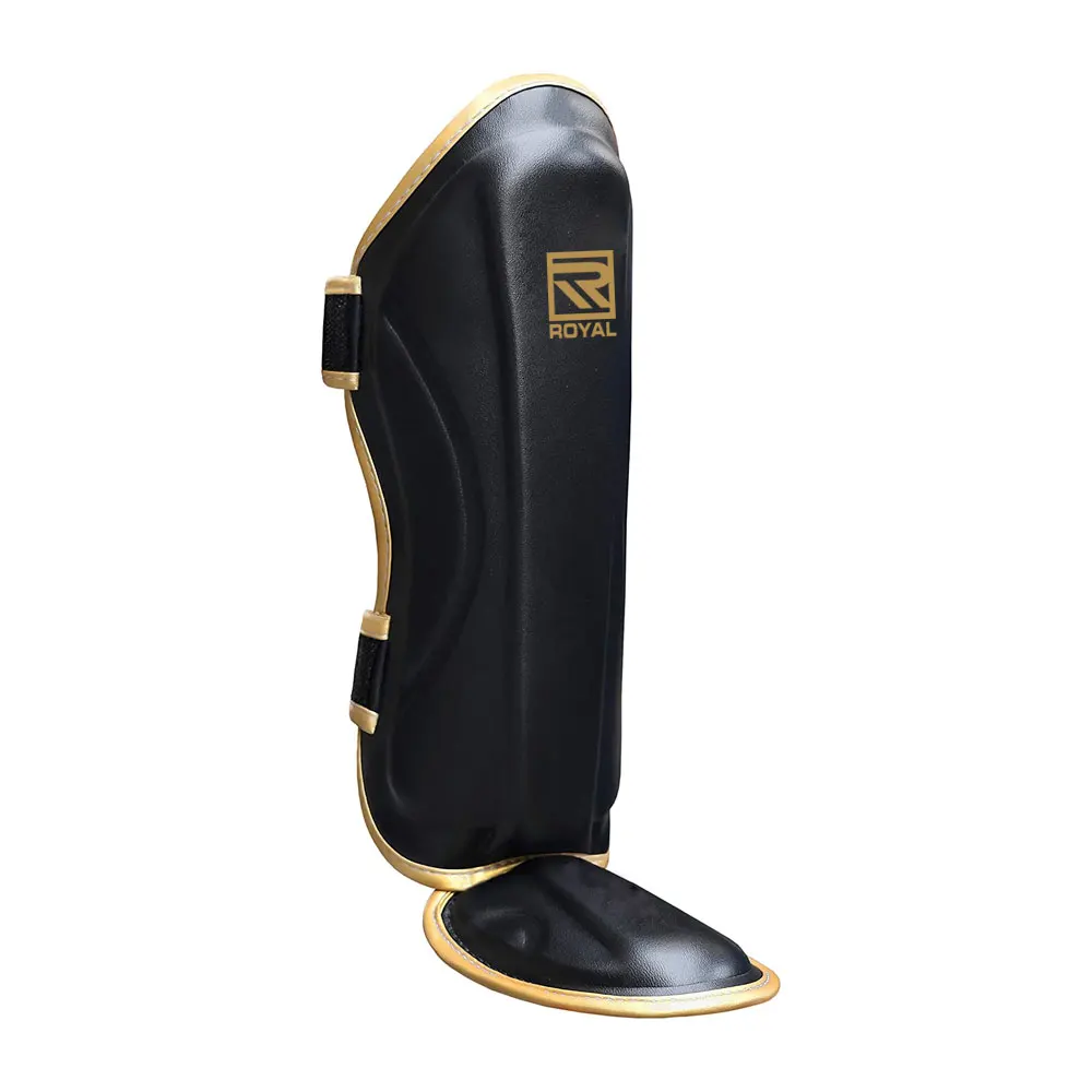 Shin Guards Youth Light Weight Muay Thai Boxing Kickboxing Karate MMA Leather Shin Guard With Custom logo