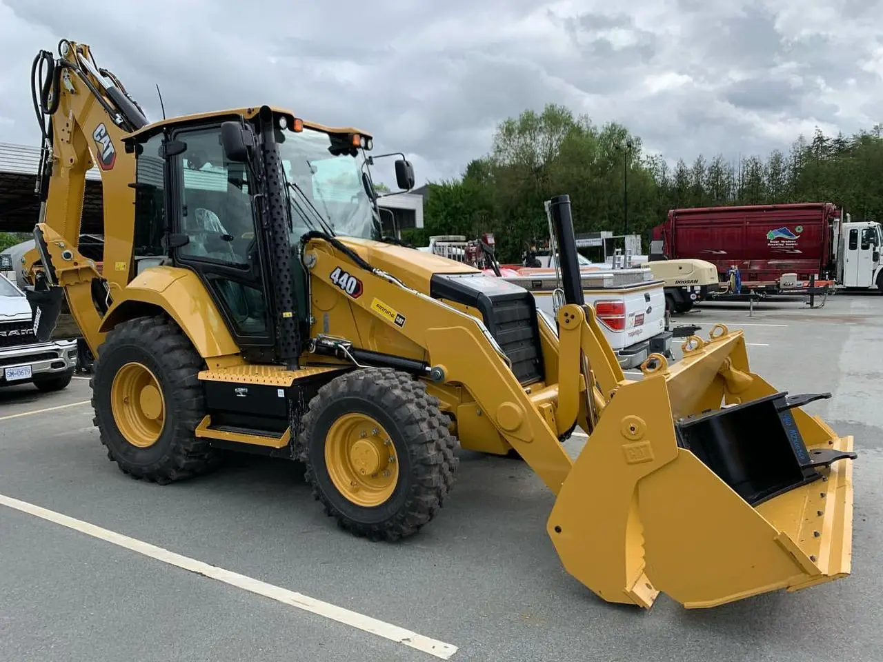 Original  Austria CAT Backhoe loader 420F used backhoe loader cat 416E used caterpillar 420F retro-excavator