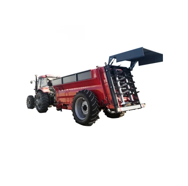 Manure farm machinery tractor mounted 900L hand manure spreader gearbox manur spreader
