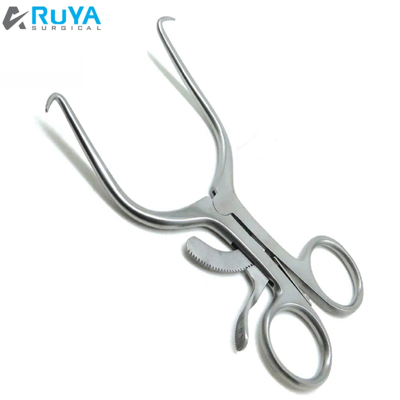 Surgical Orthopedic Plastic Surgery Instruments GELPI Perineal Self Retaining Retractors 1x1 Sharp Prongs 18 Cm CE ISO