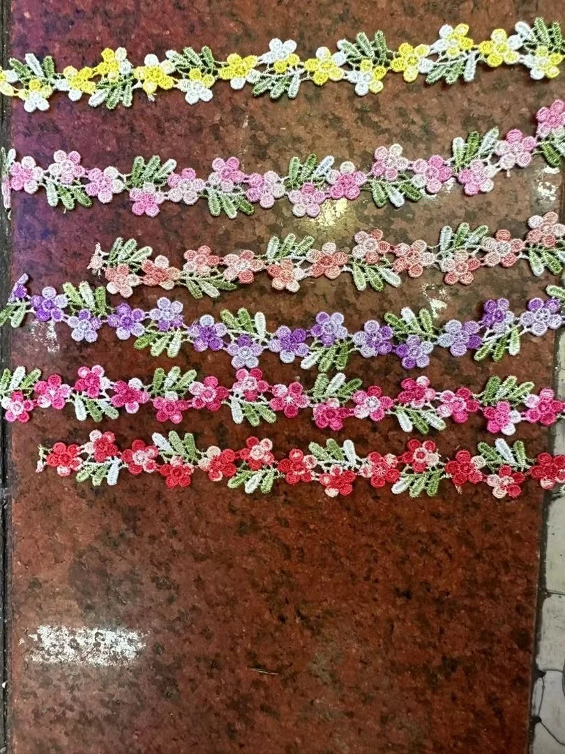 Butterfly Sustainable Embroidery Lace for Sofa Dinner Table Use Embroidered Lace