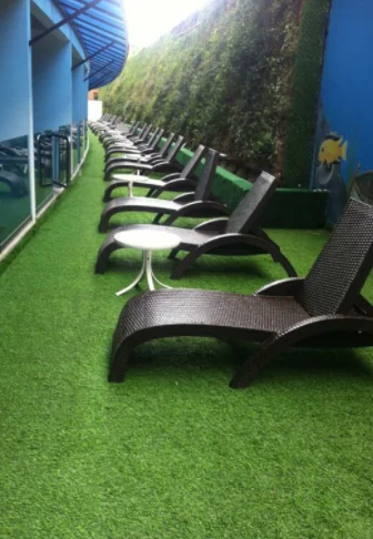 Hot sale!Quality Artificial Garden Grass for Outdoor Sports Outdoor Indoor Decoration Green Color Plastic Grass Lawn Jidar Grass