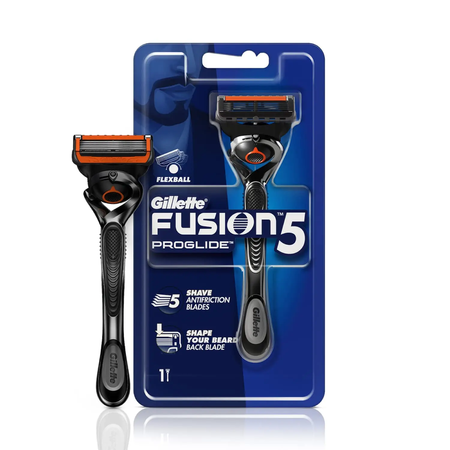 Бритва Gillette Fusion5 для мужчин несколько бритв
