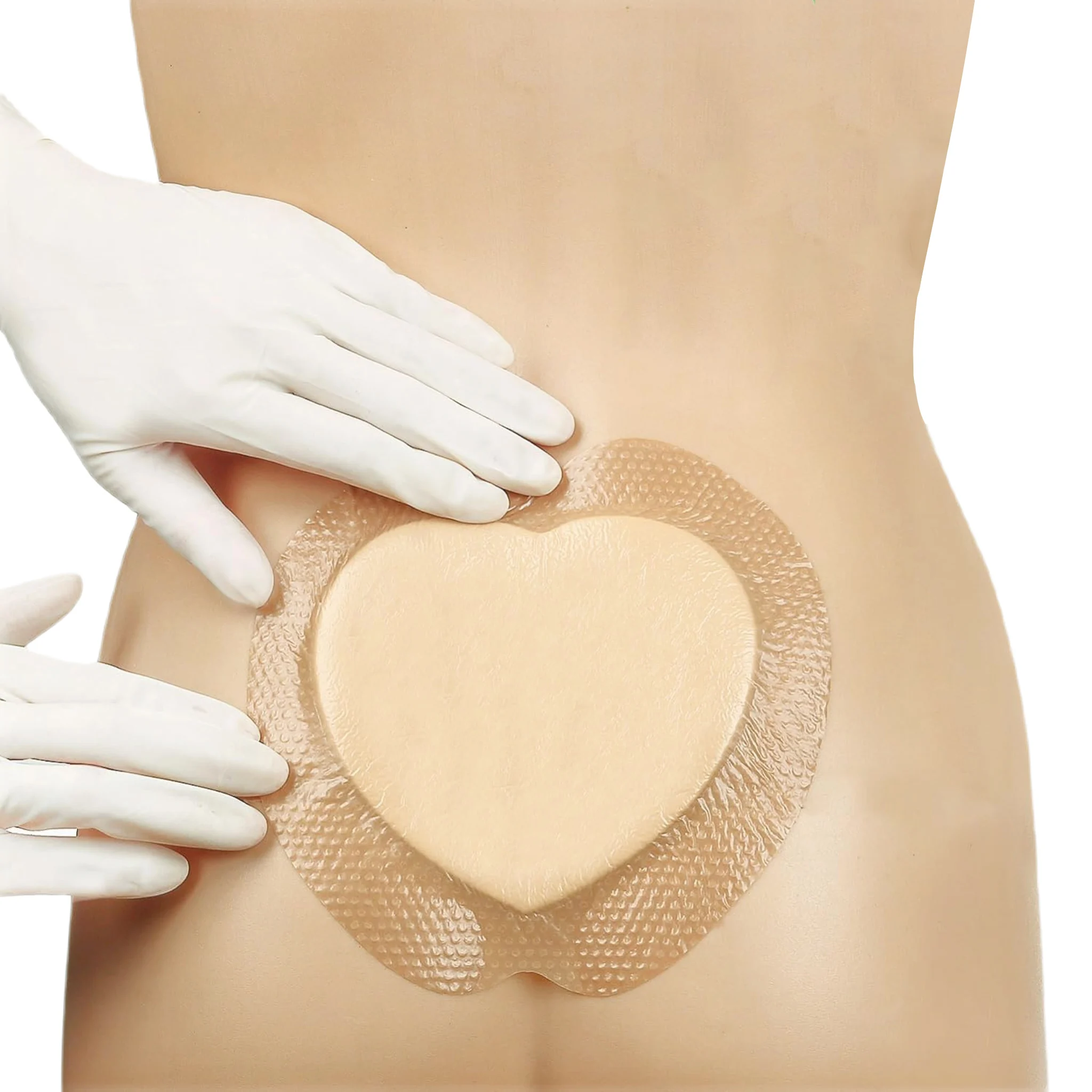 Unimaster Bordered High Absorbency Sacrum Wound Healing Foam Dressings