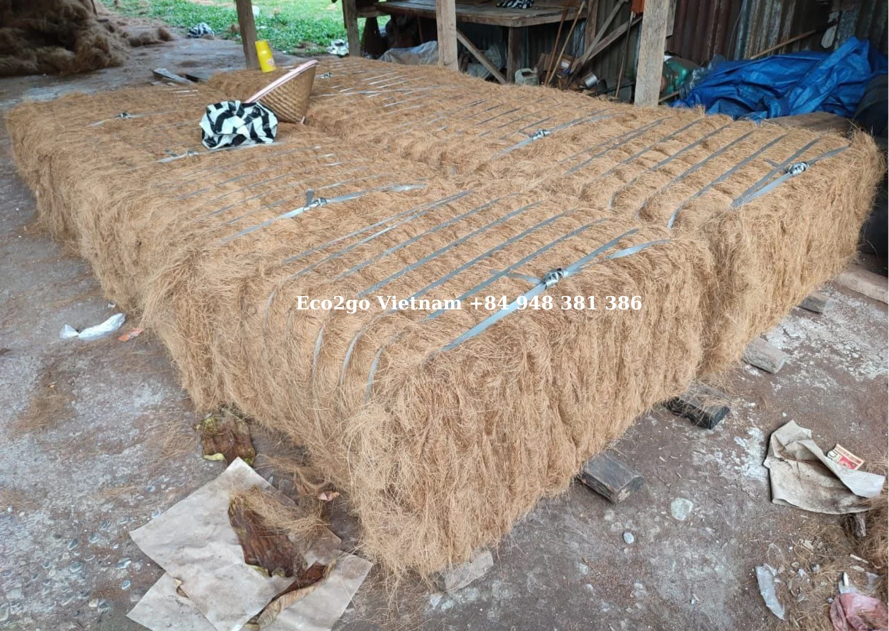 Eco Friendly Export Of Coconut Fiber/Coconut Coir Fiber  Roll With Cheapest Price In Vietnam