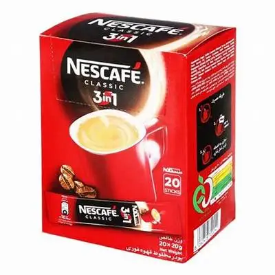 Смешанный Nescafe 2 в 1 Темный классический Экспресс Decafe