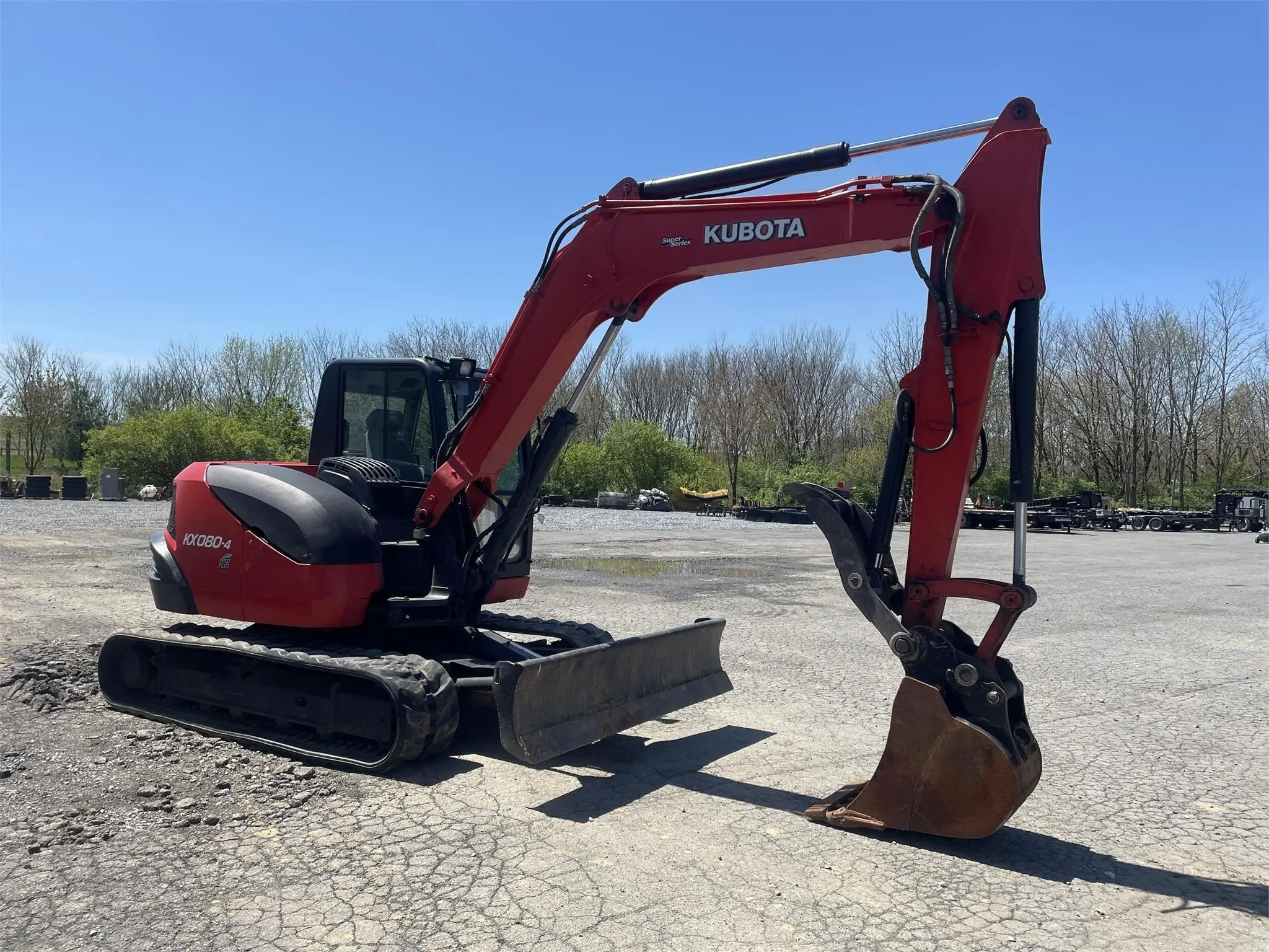 2020 Многоцелевой 8 тонн K080-4 экскаватор KUBOTA для строительных работ в наличии