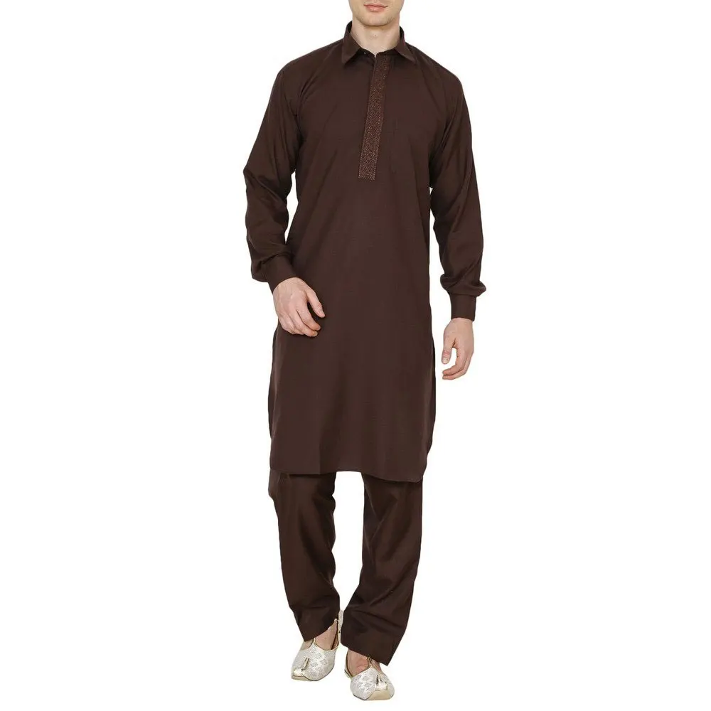 Best Selling Factory Direct Supplier Men Shalwar Kameez Muslim Men Clothing Shalwar Kameez