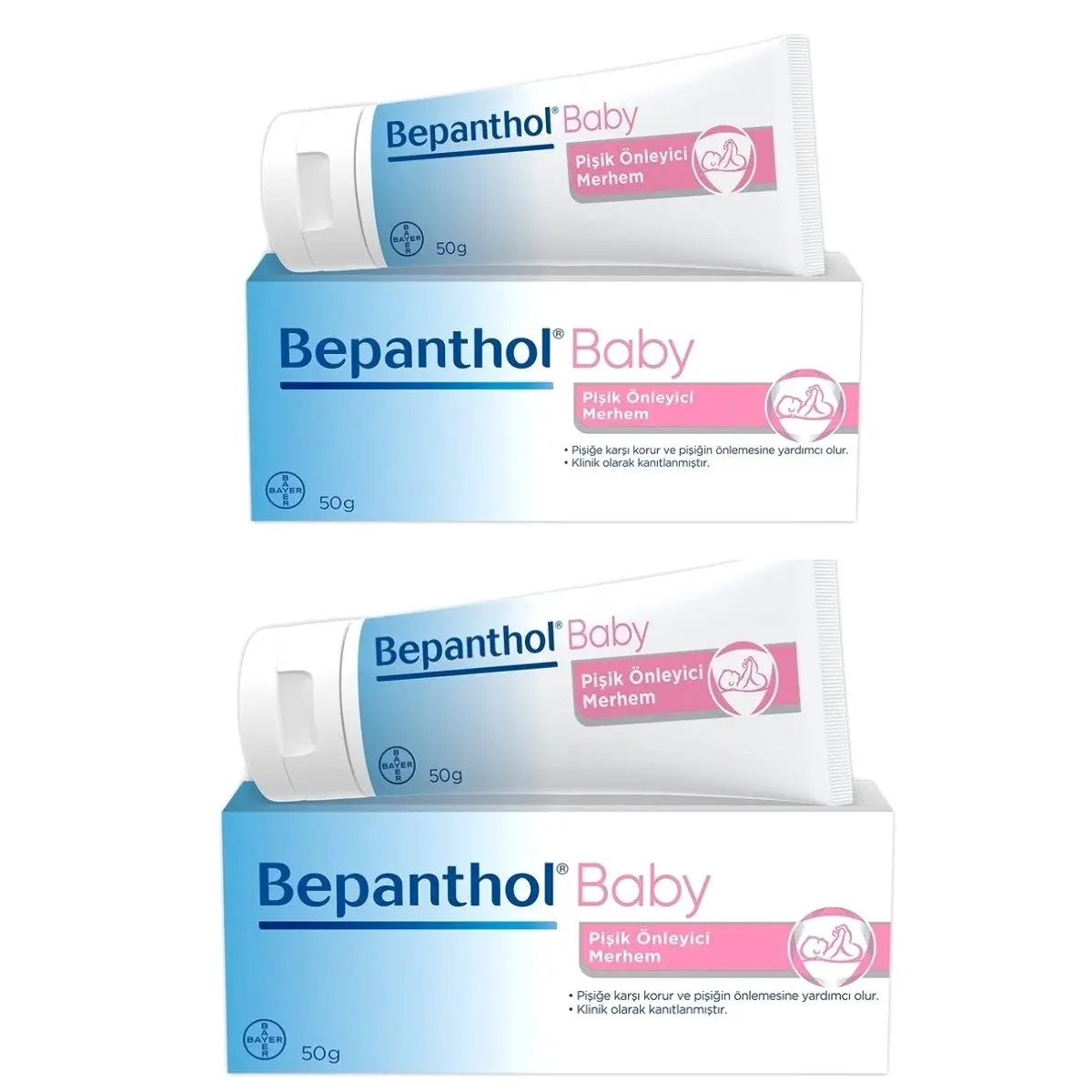 Bebanthol детские подгузники для предотвращения сыпи мазь 50 гр 2 коробки