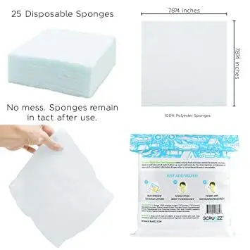 OEM All-in-1 Single Use Shower Wipes Sponge Rinse Free Bed Bath Wipes Simply Dampen Lather and Dry Without Shampoo Or Rinse