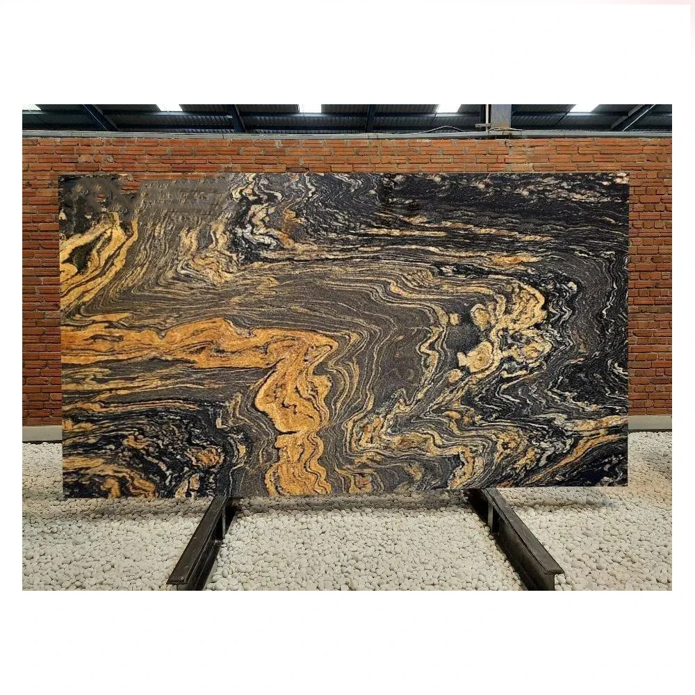 Buy Now Best Titanium Black Granite Kitchen Countertop Custom Size Smooth Fire-Washed Style Modern Design granite