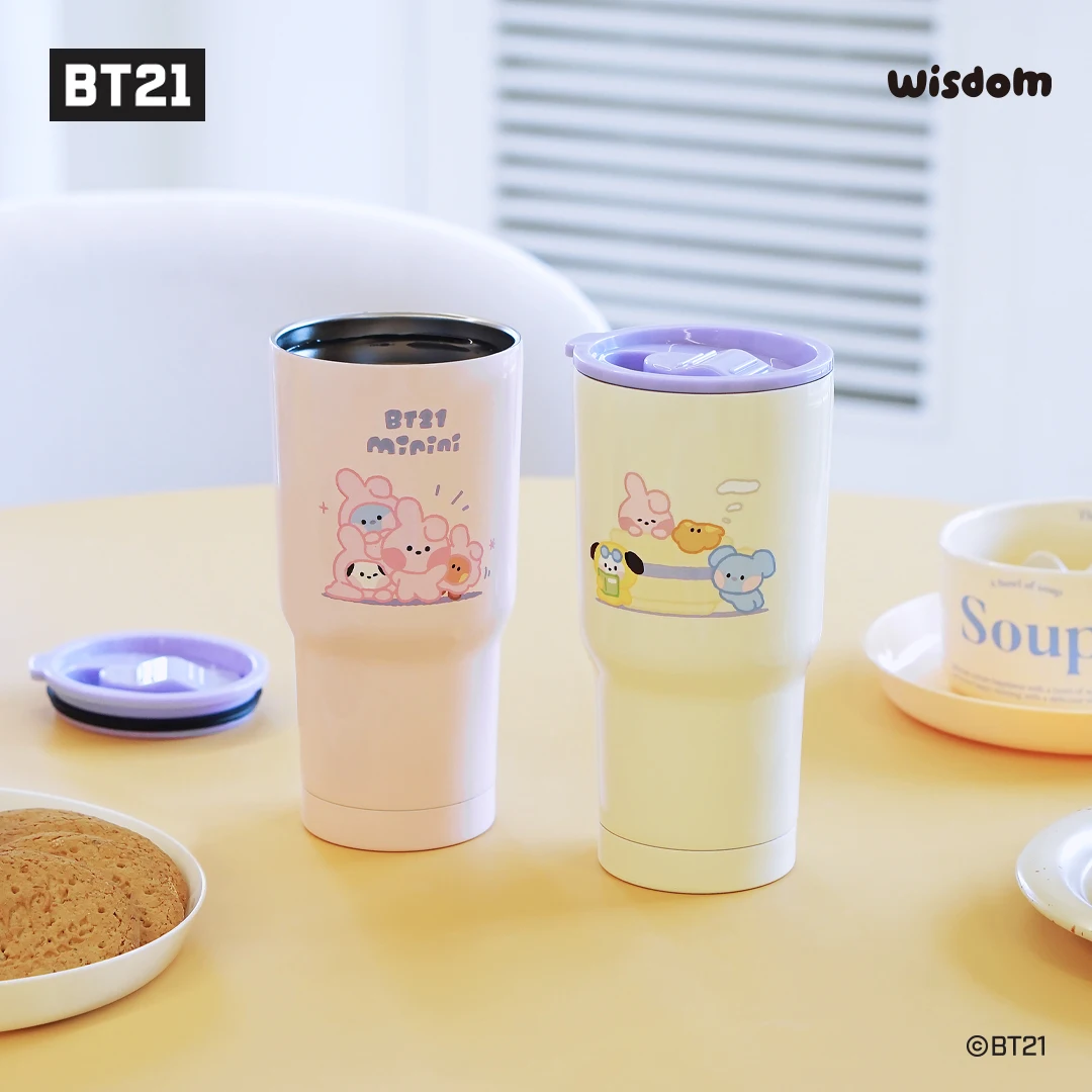 BT21 minini stainless tumbler Delivery from Korea on the fastest way High Quality and Hot Selling Best Price and Good Product