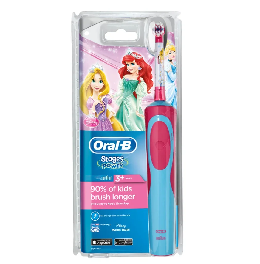 Перезаряжаемая детская зубная щетка Oral-B Stages