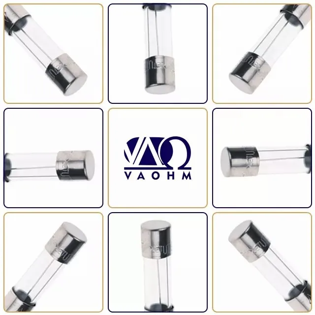 0.5A  5*20mm  Fast Blow Glass Fuse 250V