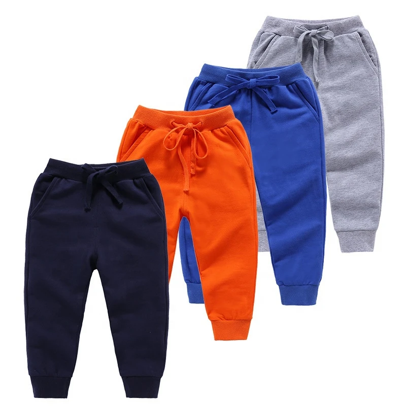 100% cotton Custom Print Baby Kids Pants Children Wholesale Toddler Pants breathable quick dry in whole sale price oem service