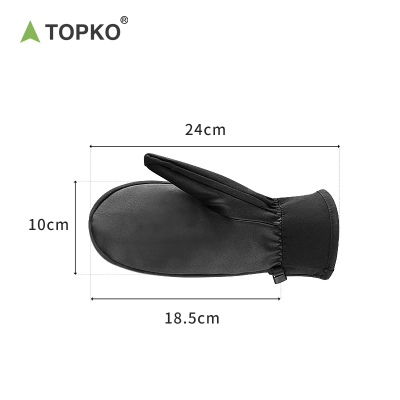 Перчатки для сноуборда TOPKO зимние лыжные перчатки из