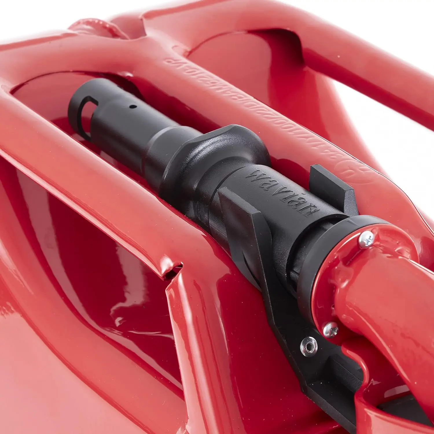 Wavian 5.3 Gallon 20 Liter Authentic Jerry Can with Spout Red