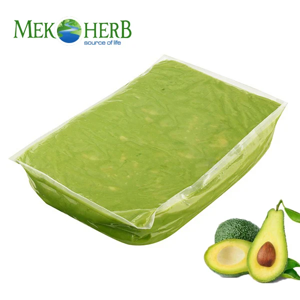 IQF FROZEN AVOCADO PUREE FROM MEKONG HERBALS VIETNAM