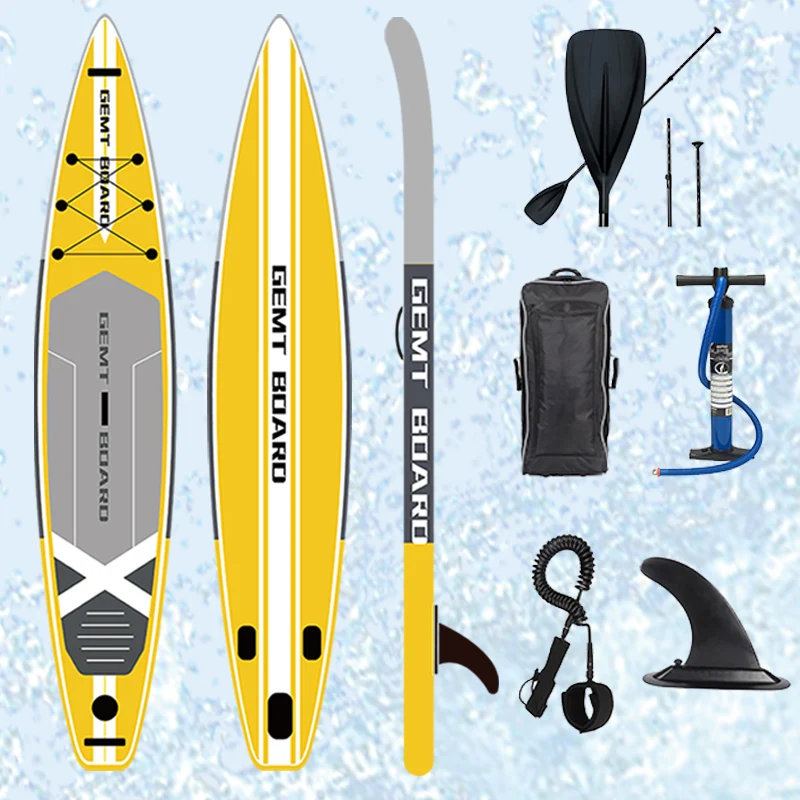 Water Sports OEM Design Surf Drop Stitch Isup Inflatable Standup Paddle Board Sup Board With Accessories