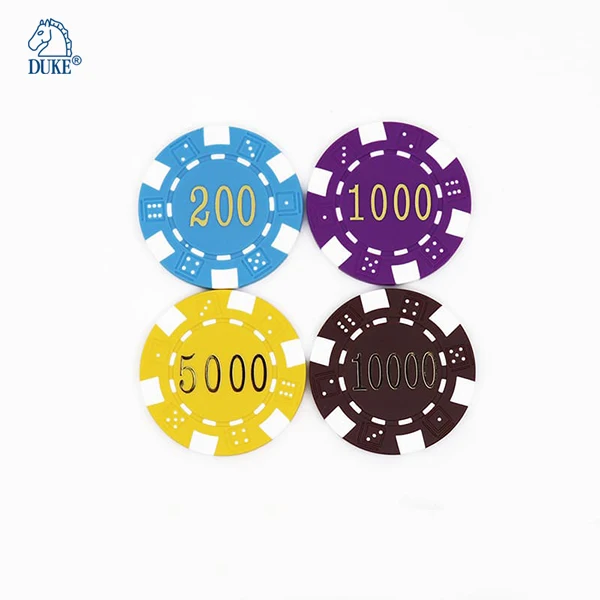 High Quality Vast Gifts Wholesale Personalized Logo ABS Poker Chips for Promotion Game