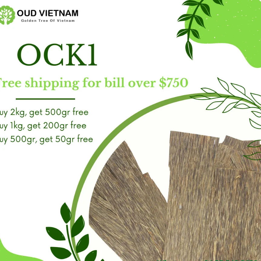 TRIPLE SUPER 1 SIDE FLAT OUD FROM PURE OUD VIETNAM WITH GOOD HANDCRAFT METHOD