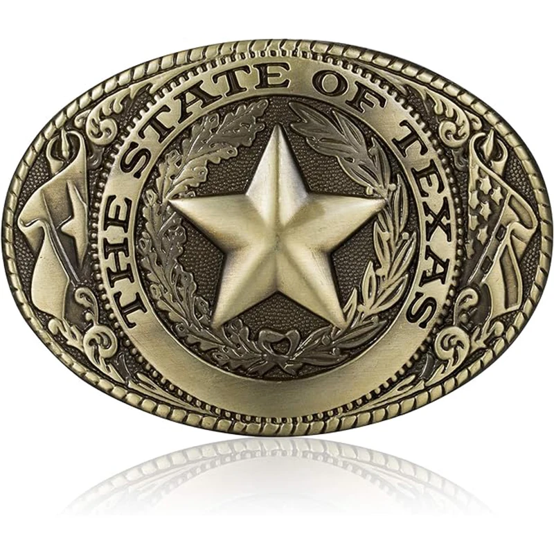 2024 Western Cowboy Belt Buckles Men Vintage Novelty Large Handmade Belt Buckle