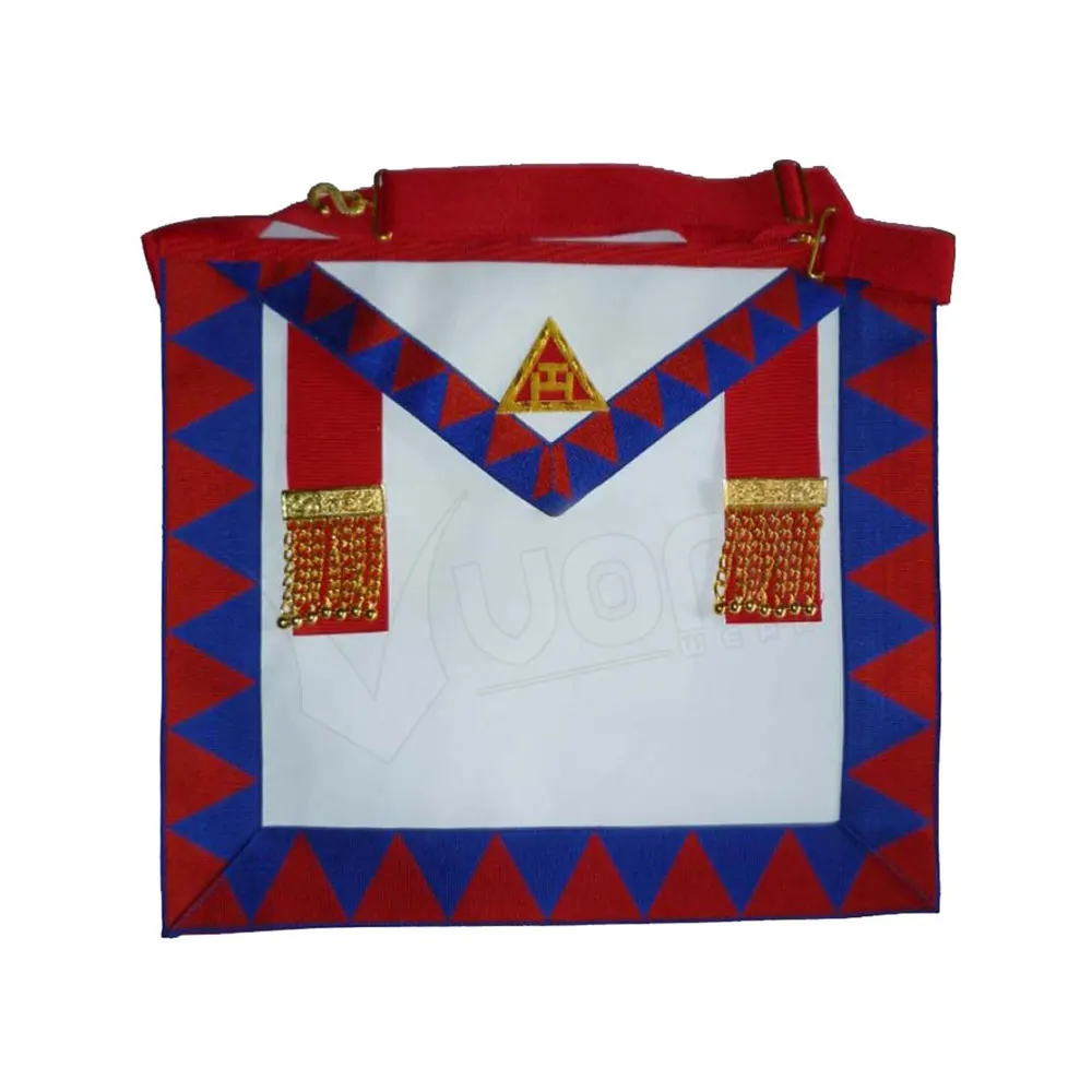 Бархатный фартук с вышивкой Masonic Regalia фартуки для офицера домика
