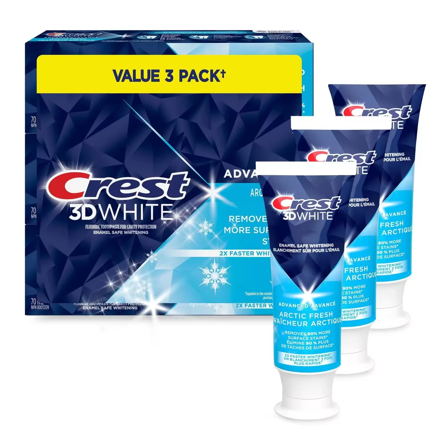 Hot Selling Price Of Crests Cavity Protection Mint Toothpaste (125ml) /  WHITENING Toothpaste