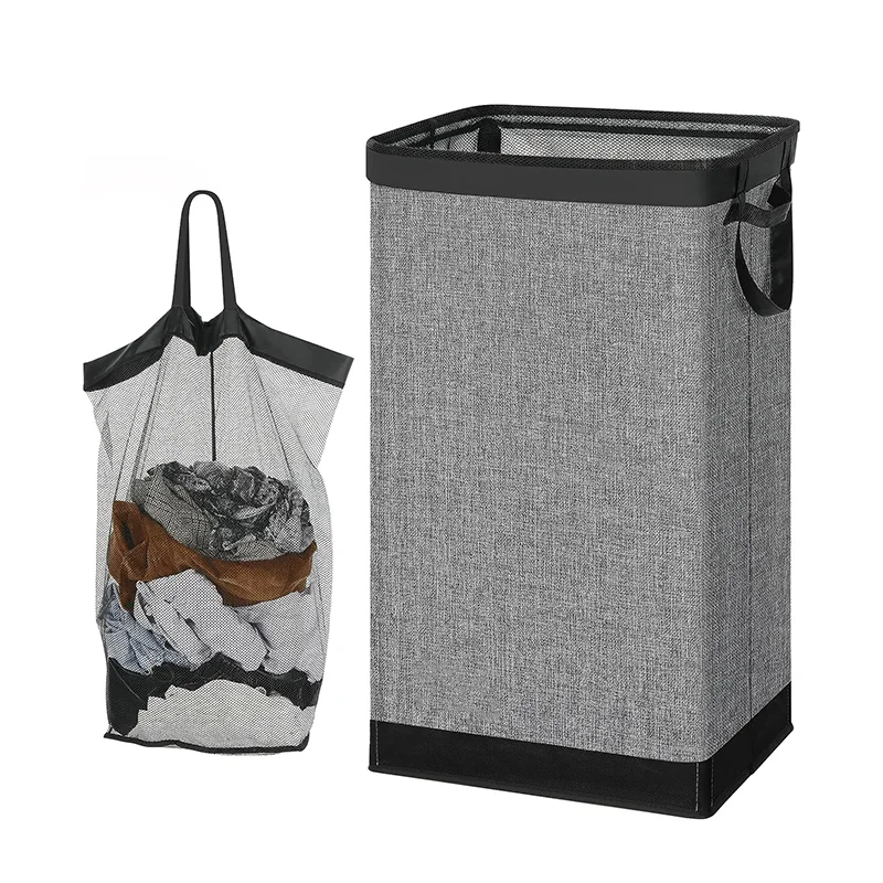 100L Large Capacity Foldable Laundry Basket Large Household Dirty Clothing Laundry Basket