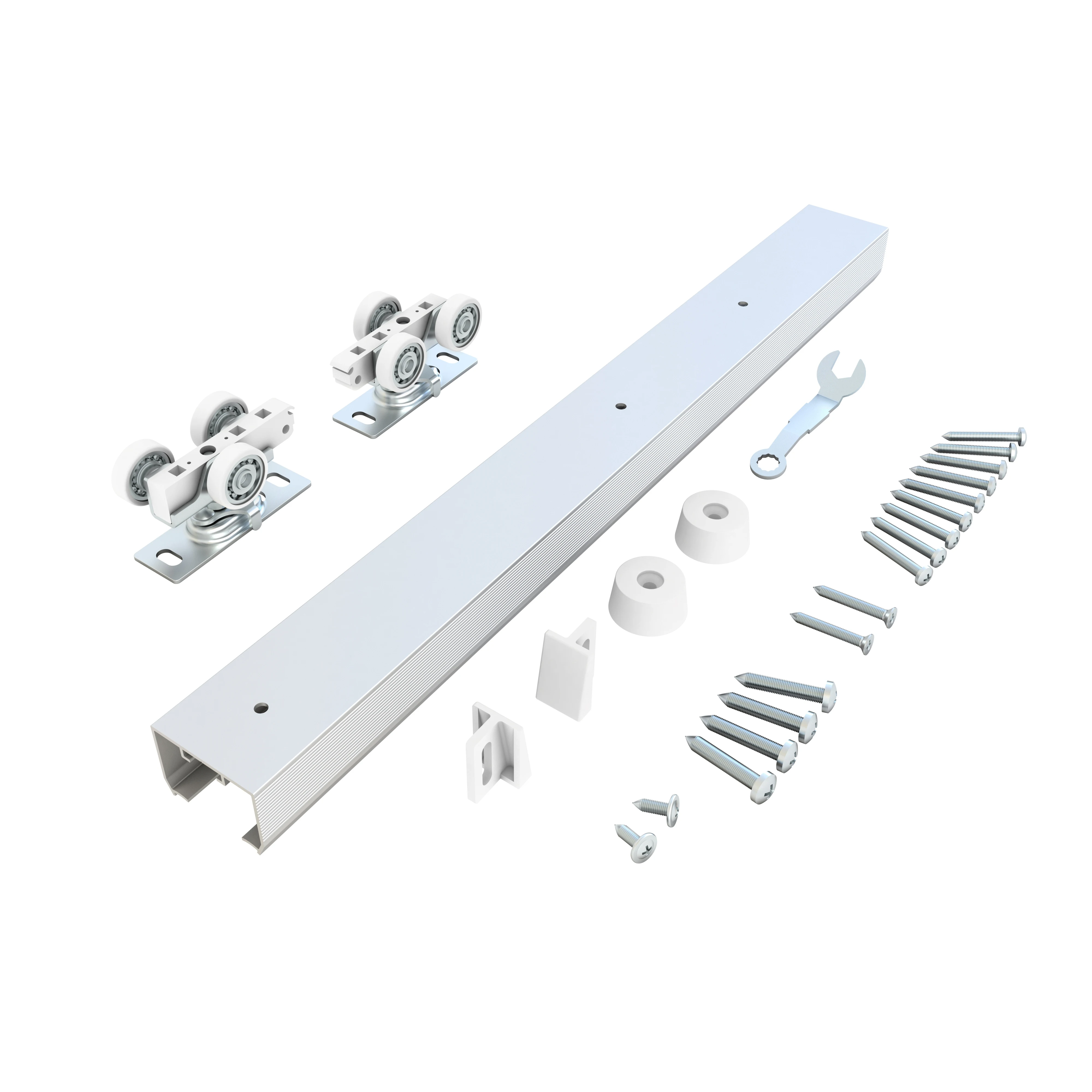 Simple Design Pocket Door, Hidden Barn Door Accessories, Hidden Sliding Barn Door Hardware Kit