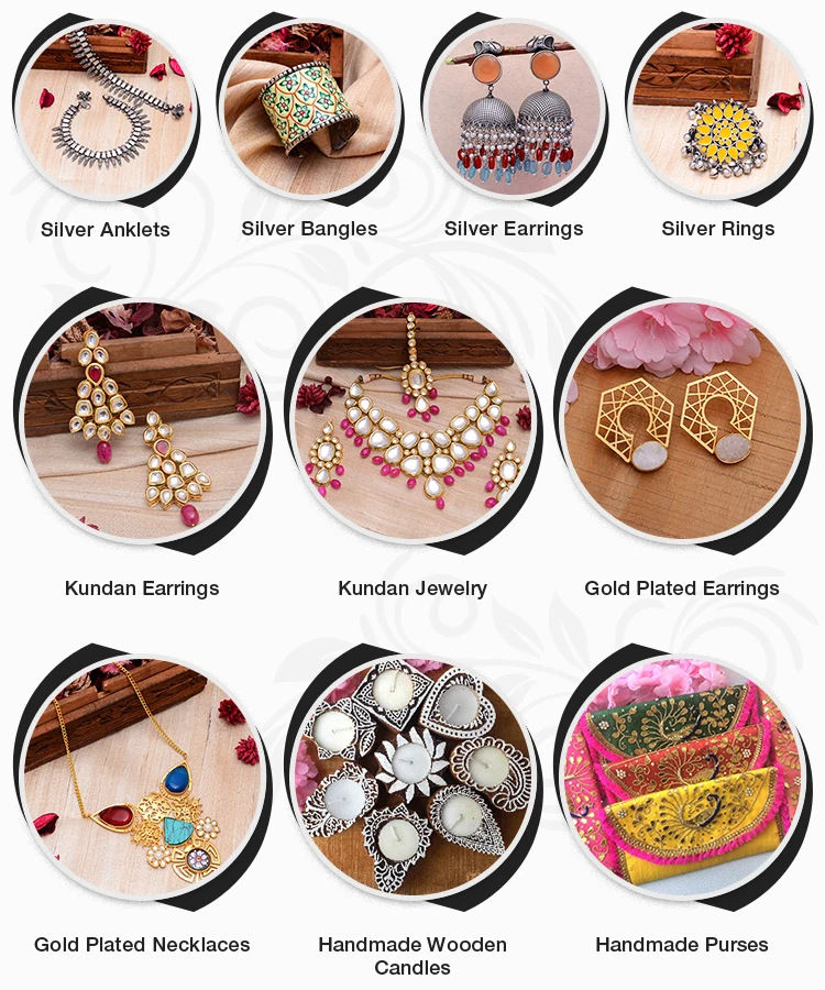 Indian Handmade Silver Oxidized Peacock Design Cute Studs Earrings Indian Jewelry for Women