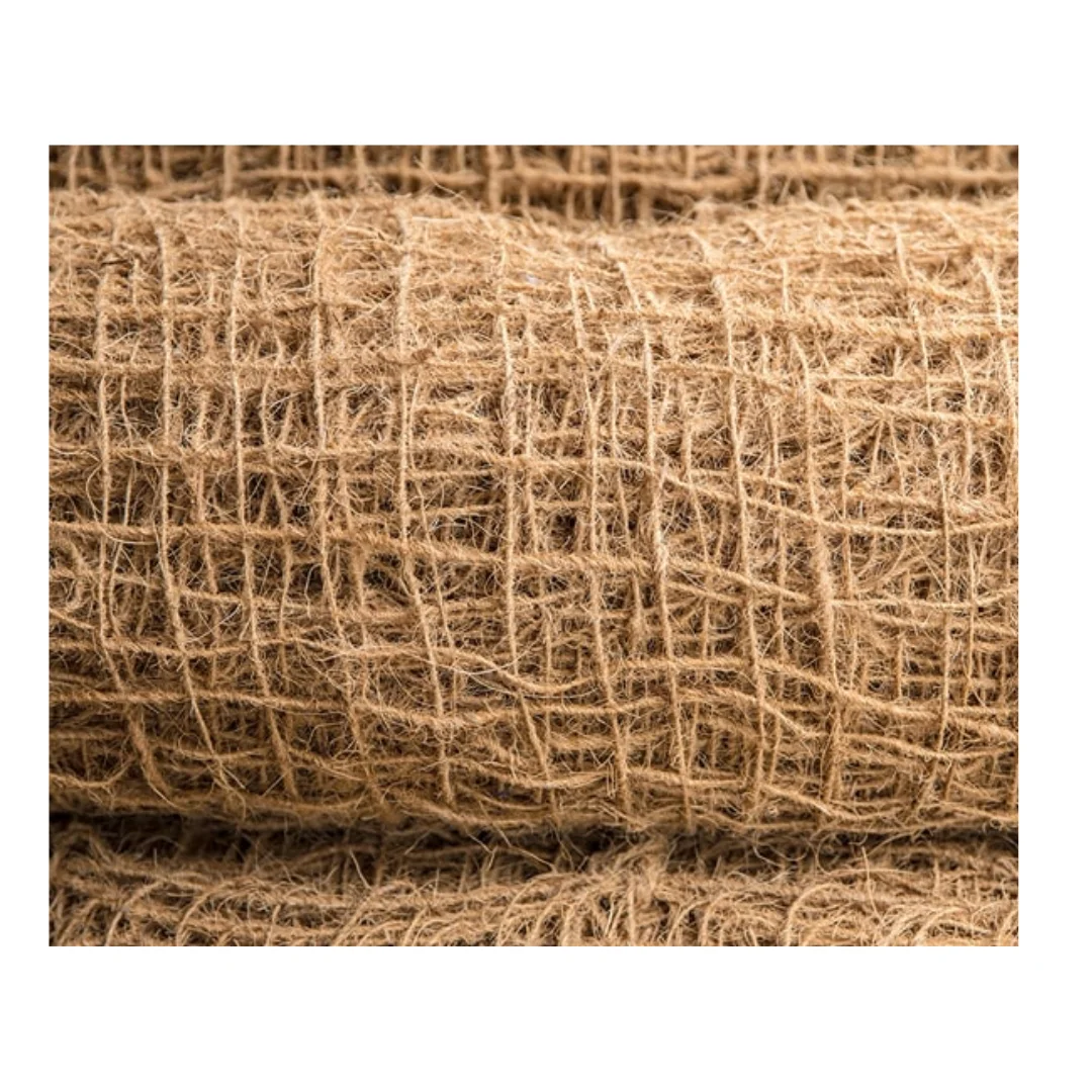 Brown Coir Net With Many Sizes Coconut Fiber Netting Made In Viet Nam By Vigi Farm