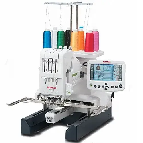 HOTTT Janome MB-7 M B 7 7 Needle Embroidery Machine Plus Deluxe Bonus Kit