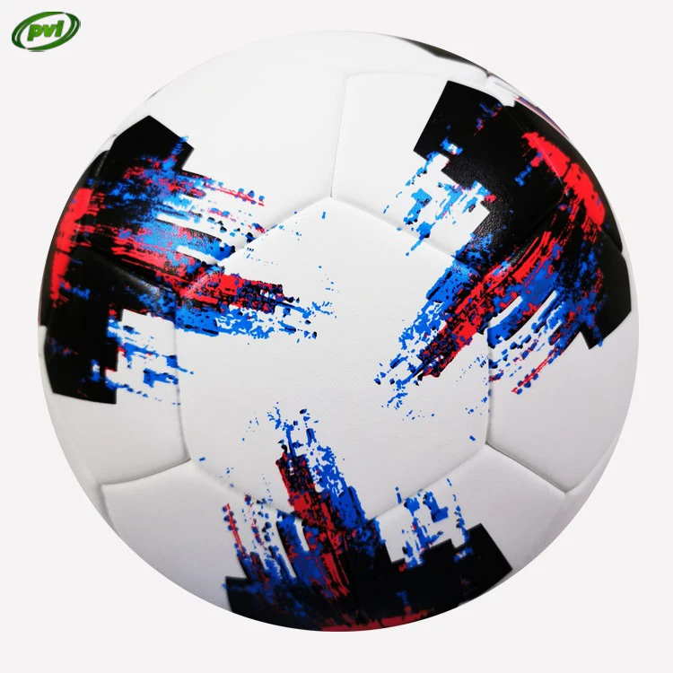 Factory Direct Sale Machine Stitched Custom Footballs Size 5 PVC Leather Soccer Ball Promotional Football Ball
