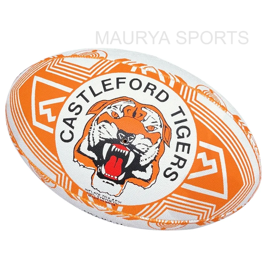 MATCH RUGBY BALL WITH CUSTOMIZED BRANDING DIRECT FROM FACTORY