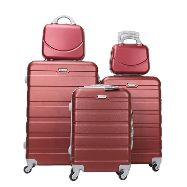 Travel Trolley Luggage  Hardshell ABS 20 24 28 Carton Suitcase Spinner Unisex Fashionable 10 Kg Luggage Suitcase Dacron 210D