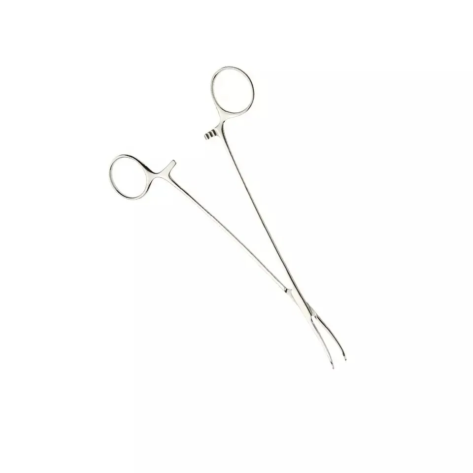 Высококачественный медицинский хирургический зажим с прямым наконечником оптовая продажа OEM Хирургический Зажим индивидуальной упаковкой