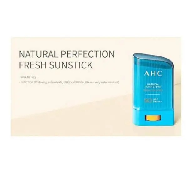 AHC Natural Perfection Fresh Sun Stick SPF 50+PA++++  Long Lasting UV protection Hydrating Wholesale100% Original Korea