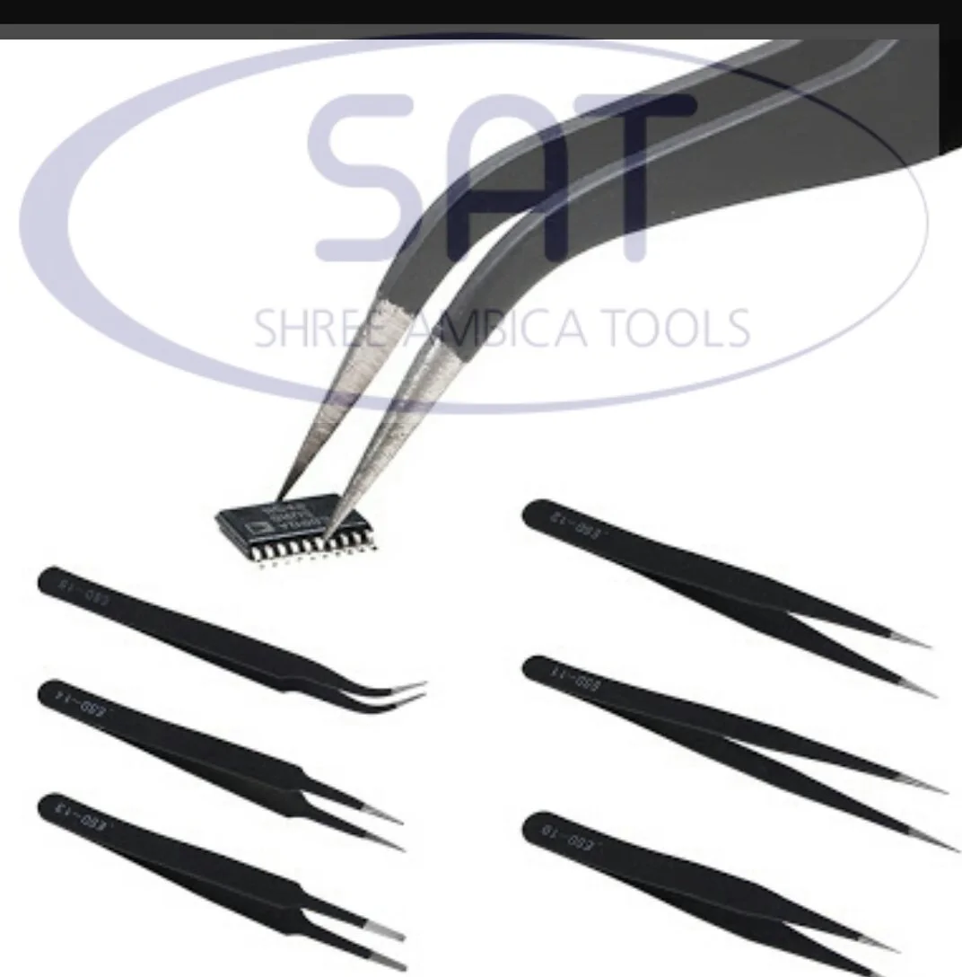 SAT Black Handle Shears Pliers Flat Stainless Steel Shears Jewelry Gold Silver Working Tools Great Britain Scotland