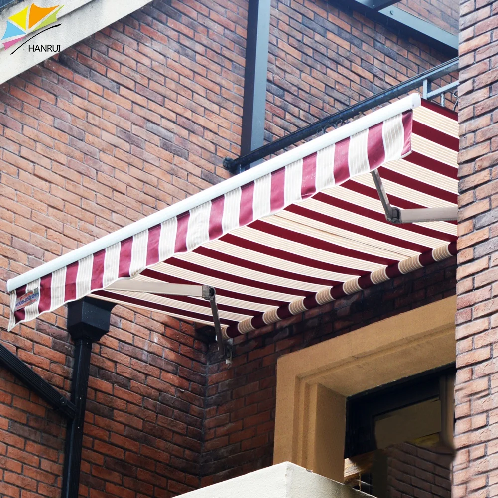 Stronger aluminum retractable awning motorized awning retractable waterproof patio awning outdoor