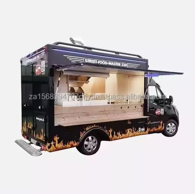 2024 Mobile Restaurant Outdoor Mobile Kitchen Vending Food Trailer Food Truck Fully Equipped For Sale Usa Miami