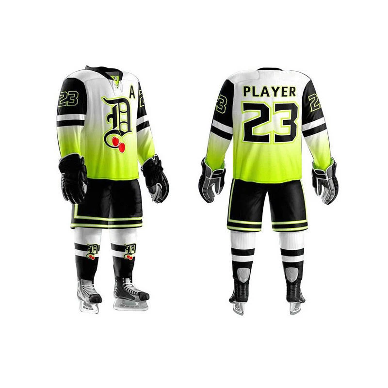 New Fashion Customized Logo Team Sports Ice Hockey Uniform Low Price Ice Hockey Uniform