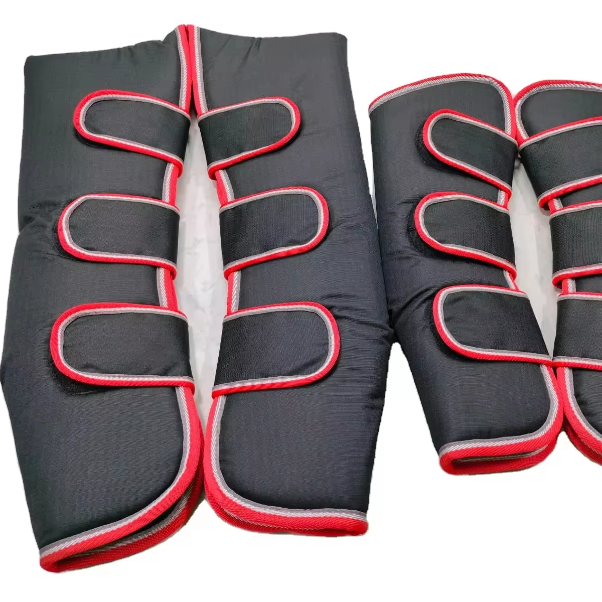 High Quality Horse Ornaments Brand Travel Boots Set of 4 pcs 600 Denier Waterproof Ripstop Fabric Fleece Lining Assorted Colors