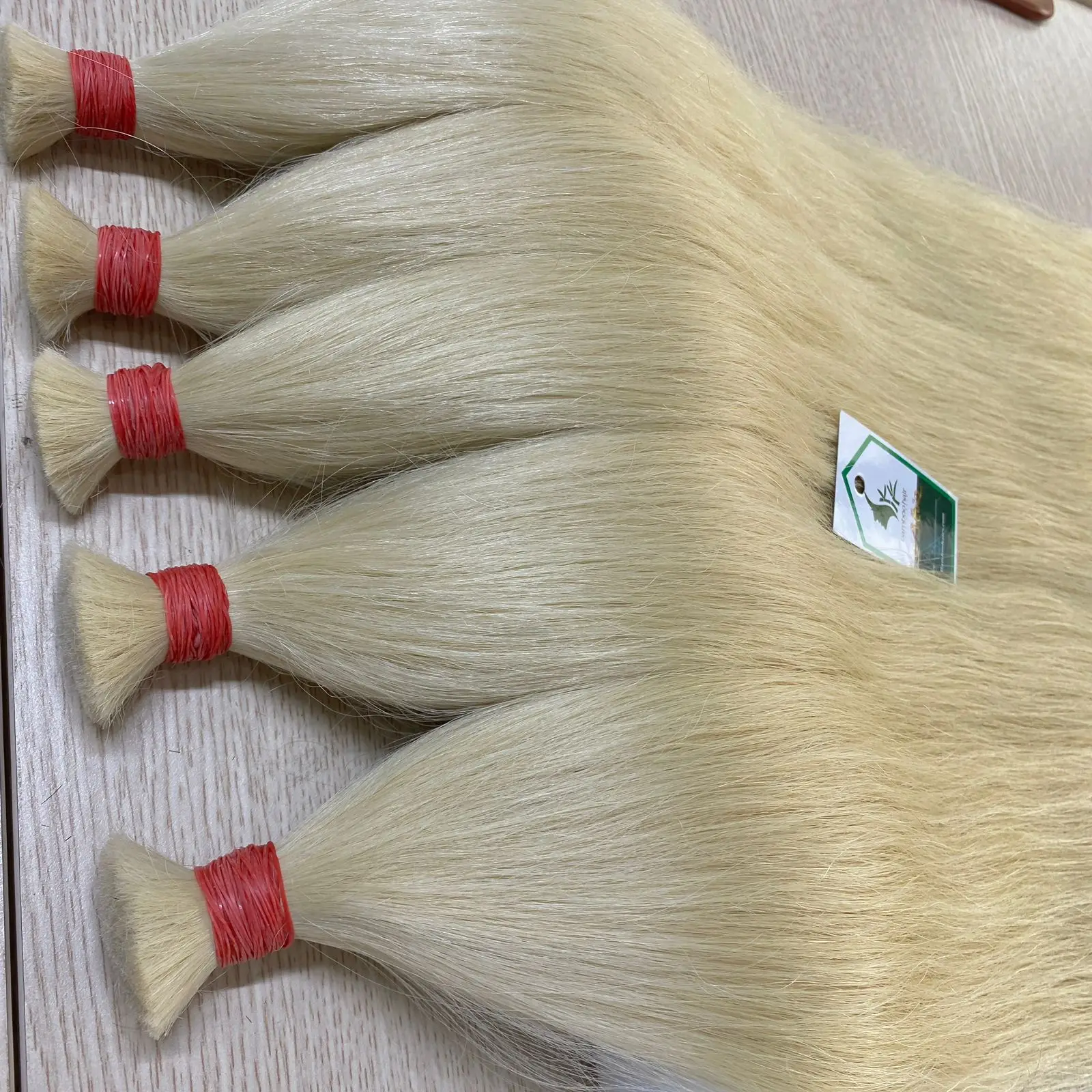 Bulk Hair Vietnam Real Human Hair Extensions Export Standard Straight Super Double Drawn Hot Trendy All Size High Quality