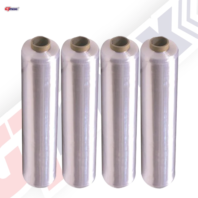 Factory Price Pallet Film LLDPE Stretch Wrap Cast Stretch Film Hand roll pallet wrapping film