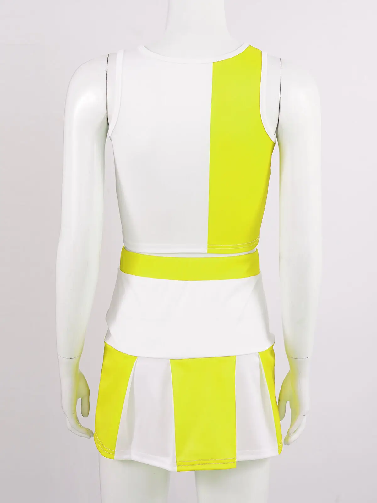 beautiful cheerleading uniforms custom printed words crop top with pleated skirt cheerleading practice set