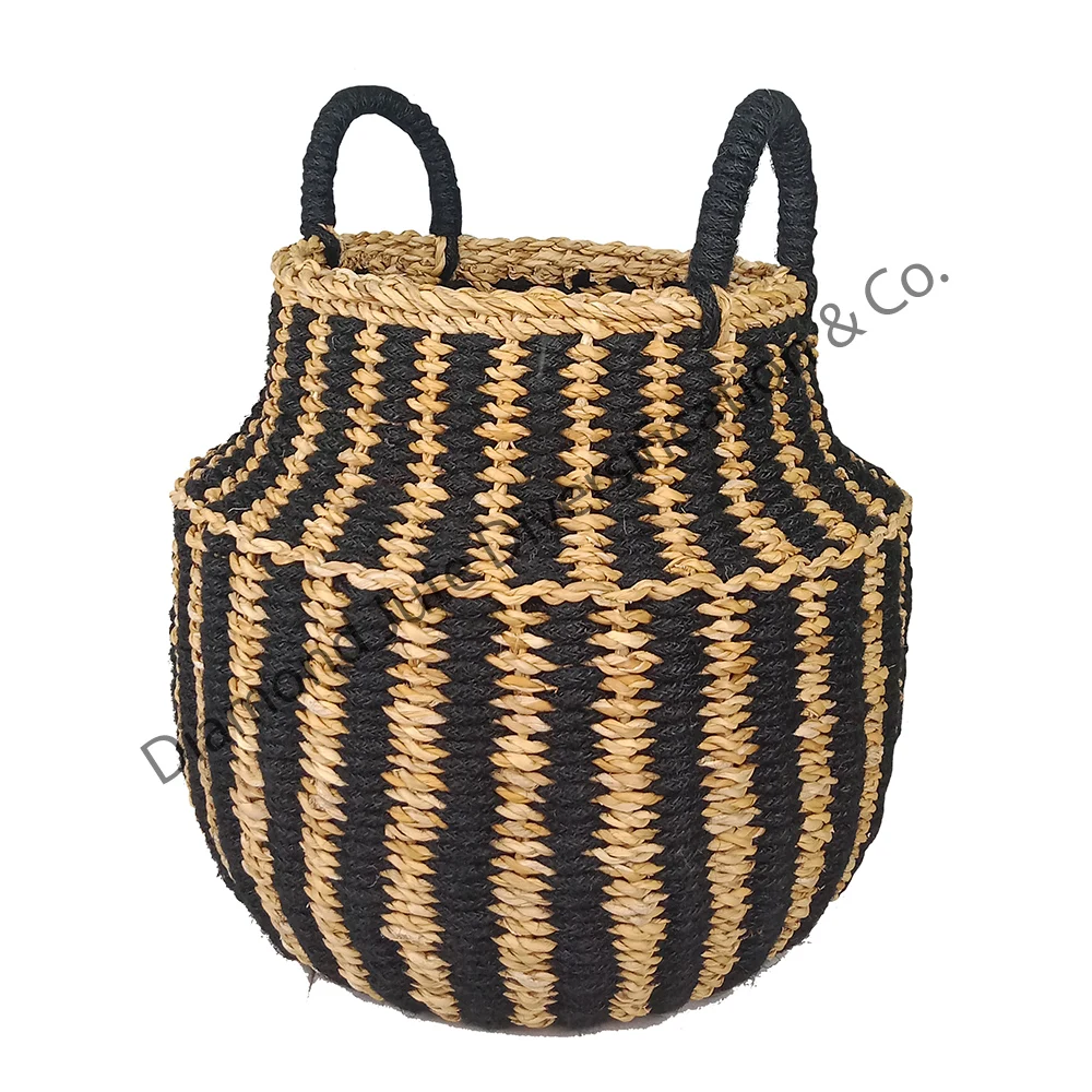 Multi color/multi Sizes Planter Items Manufacturer In Bangladesh 100% Natural Fiber Jute