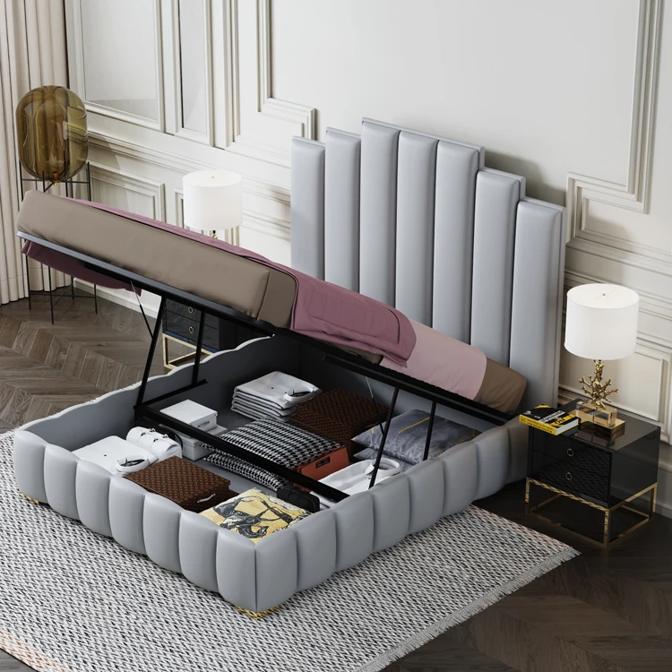 New customized modern luxury hotel bedroom furniture set king size for sale