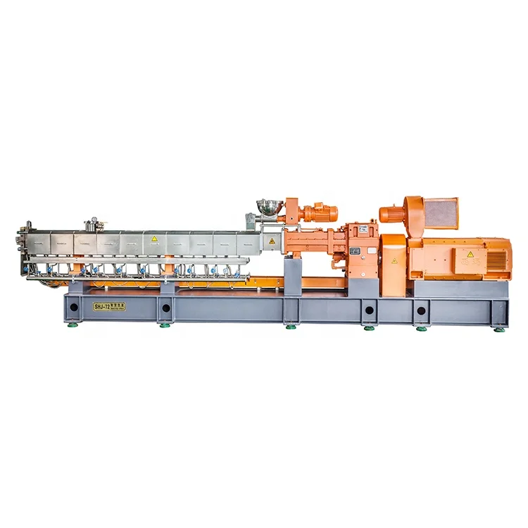 Pellet Granulator Machine  Plastic Pelleting Twin Screw Extruder